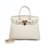 White Tote Leather BAG