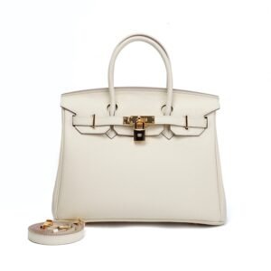 White Tote Leather BAG