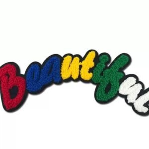Beautiful Embroided Word Patch
