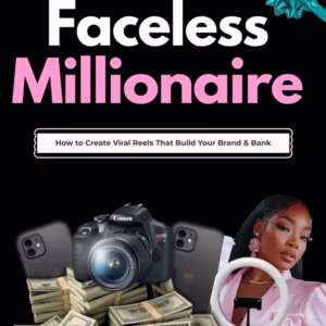The Faceless Millionaire E-Book PLR Make Money Reselling this e-book over and over