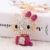 Hello K Dupe Inspired Diamond cute kitten keychain bag Charm, Car , Gift exquisite creative pendant